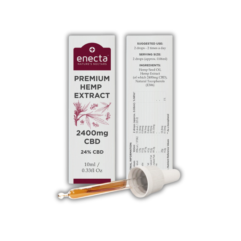 Óleo Full Spectrum 24% Enecta 2400mg 10ml
