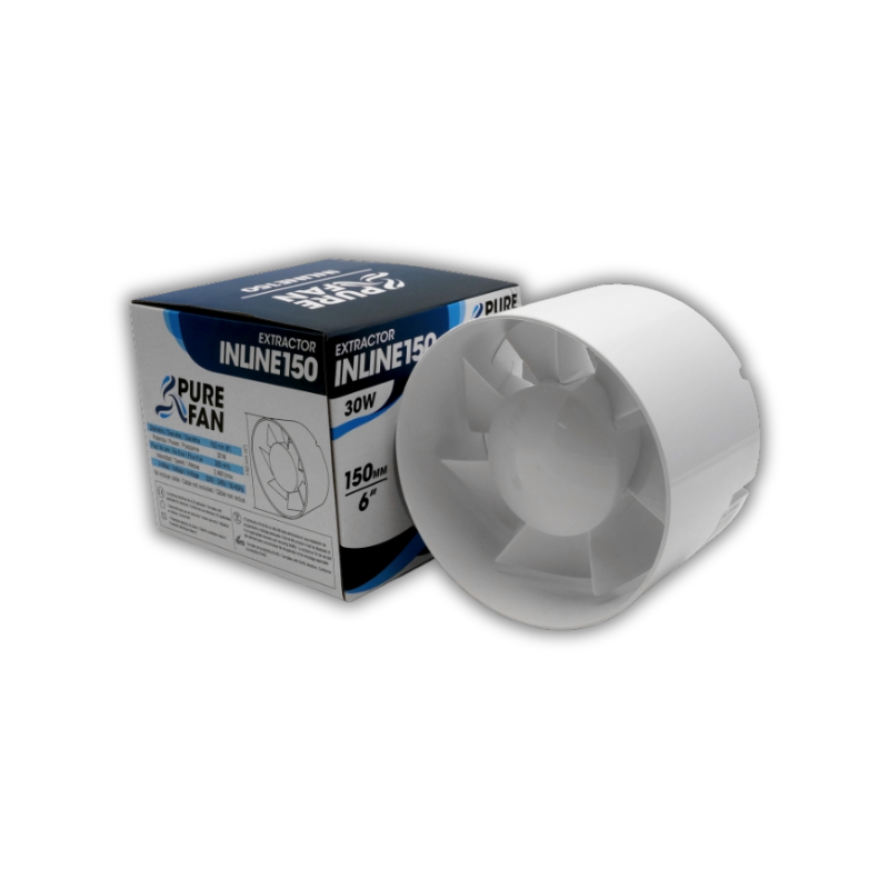 Extrator Pure Fan Inline 150 Pure Factory