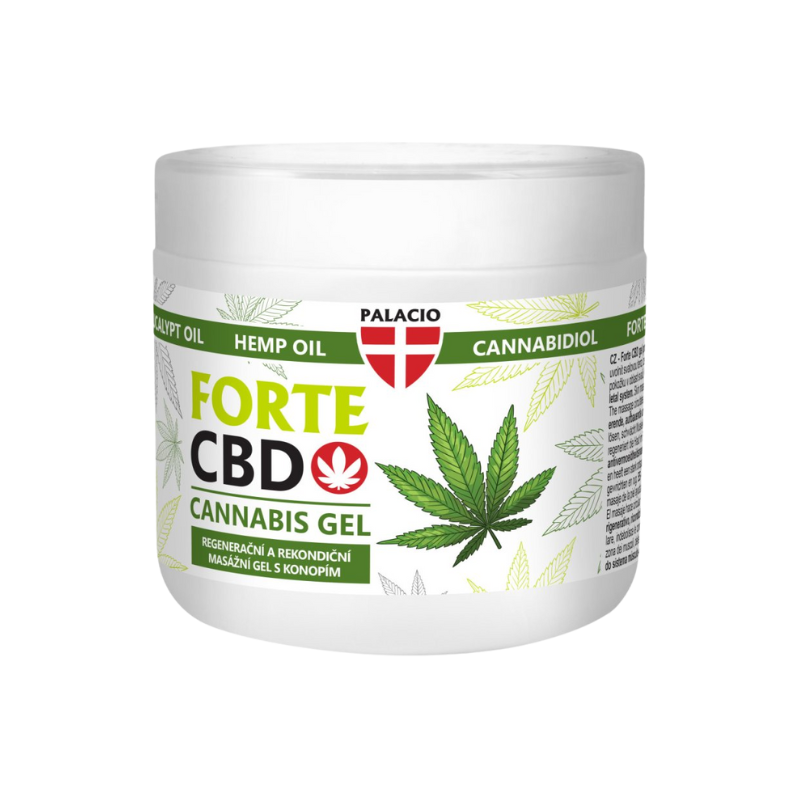 Forte CBD – Gel de Massagem com Cânhamo (600 ml)