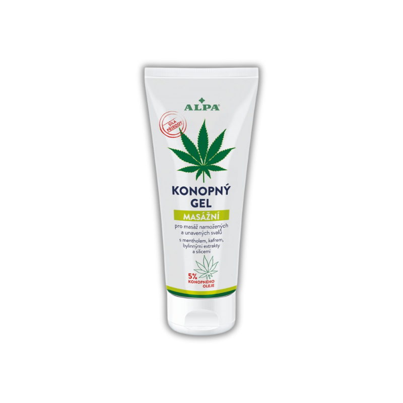 Gel de Massagem com Cânhamo (100 ml)