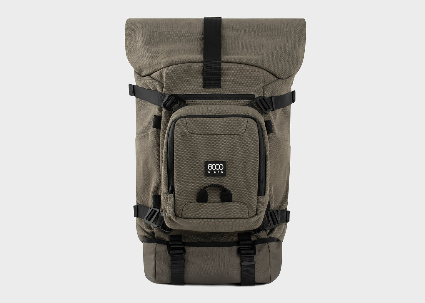 Nomad Hemp Rolltop Backpack - The 3-in-1 expandable hemp backpack for nomads