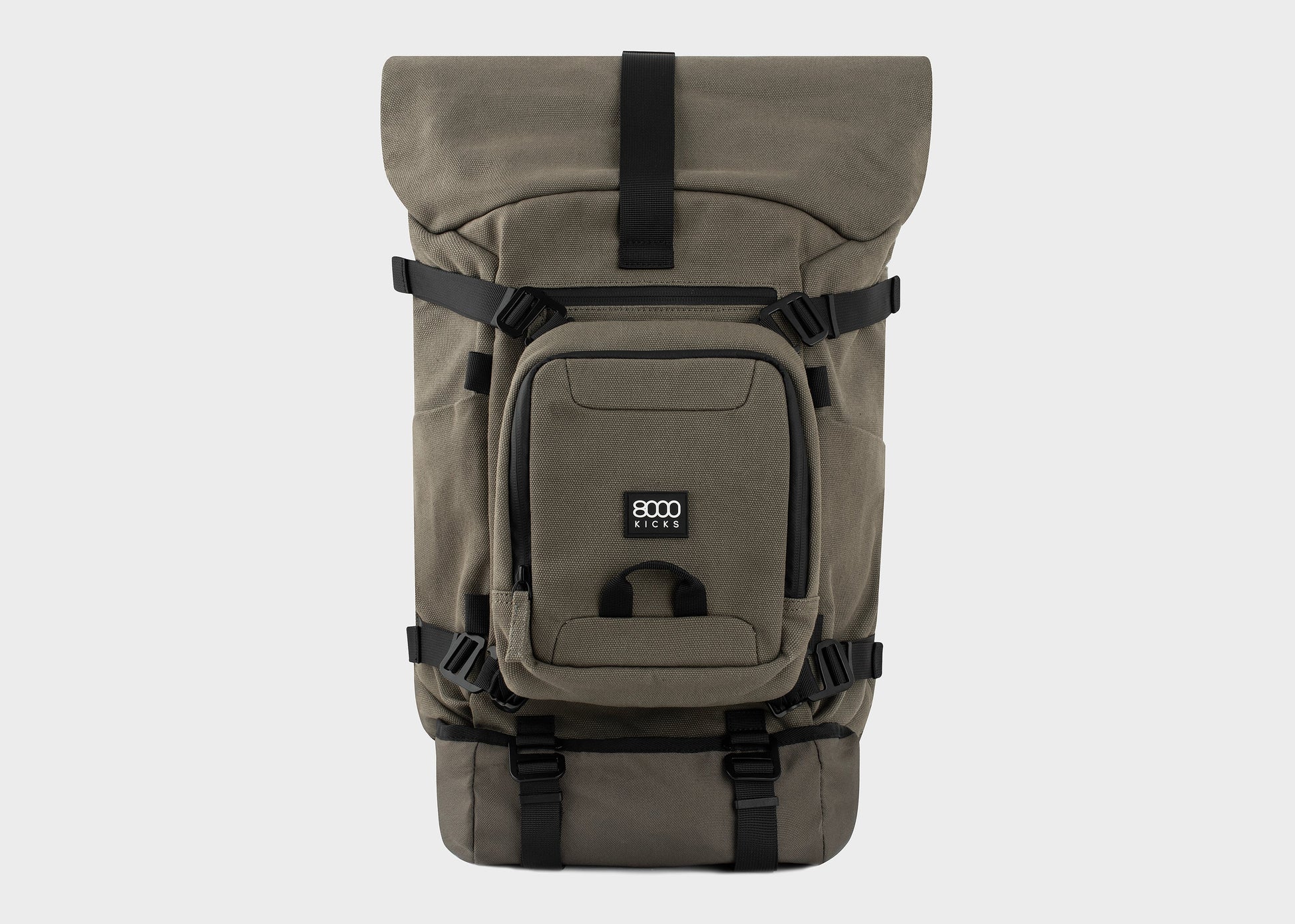 Nomad Hemp Rolltop Backpack - The 3-in-1 expandable hemp backpack for nomads