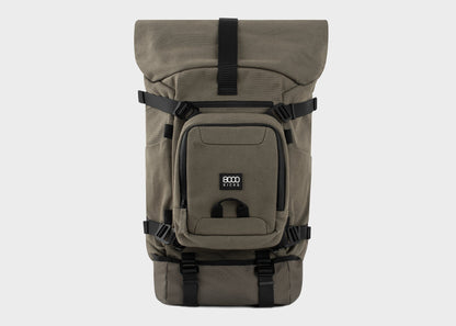 Nomad Hemp Rolltop Backpack - The 3-in-1 expandable hemp backpack for nomads