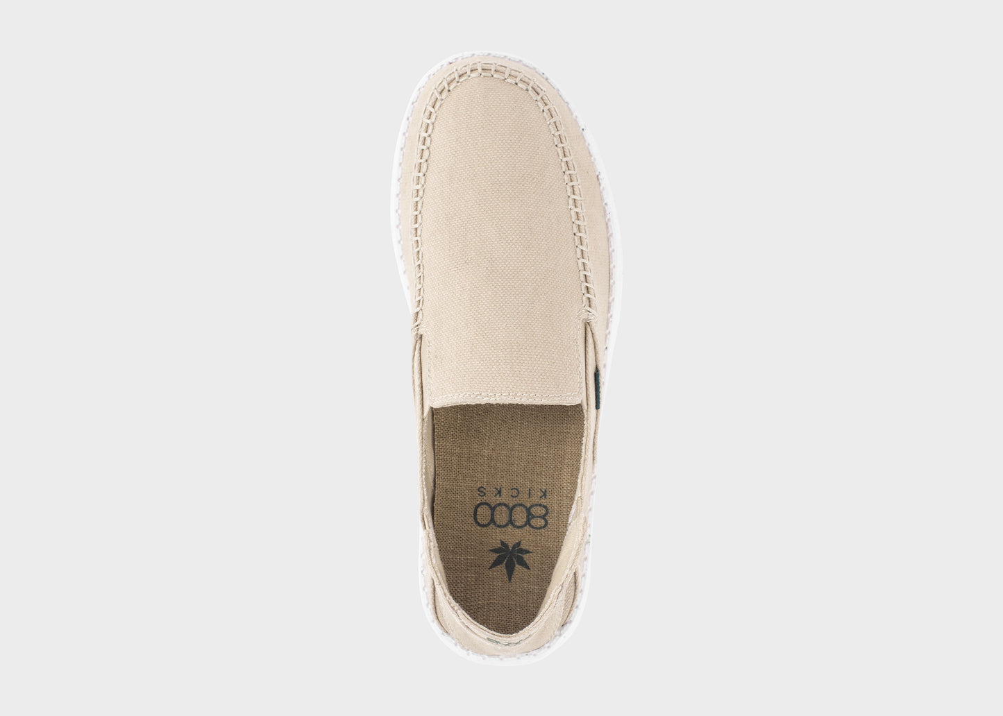 8000Kicks Sunslide - The Hemp Slip-On