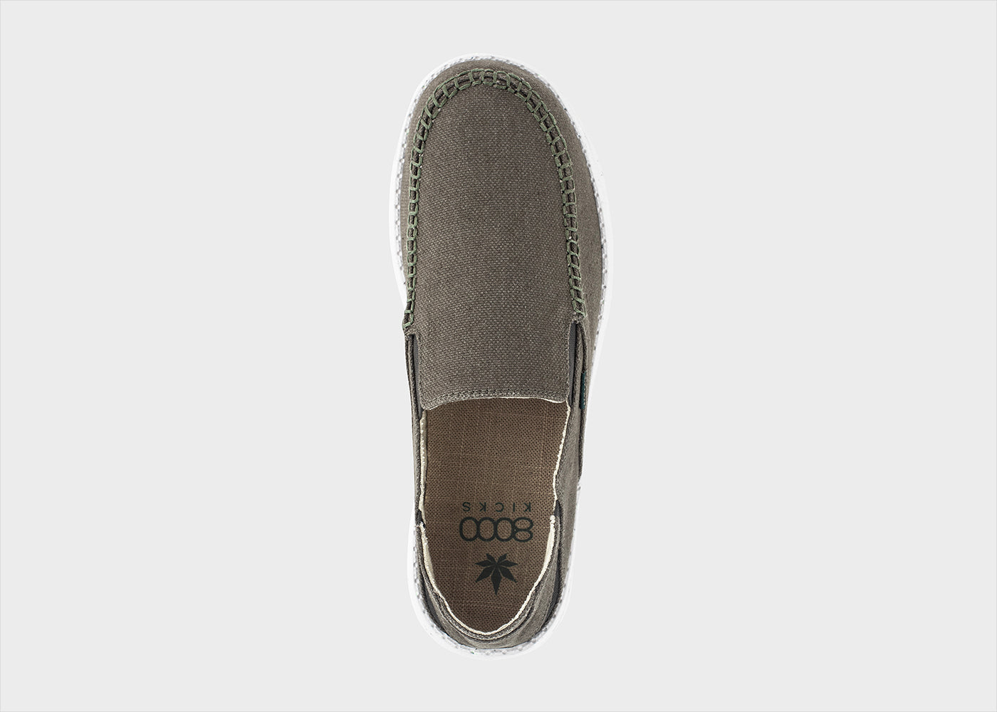 8000Kicks Sunslide - The Hemp Slip-On