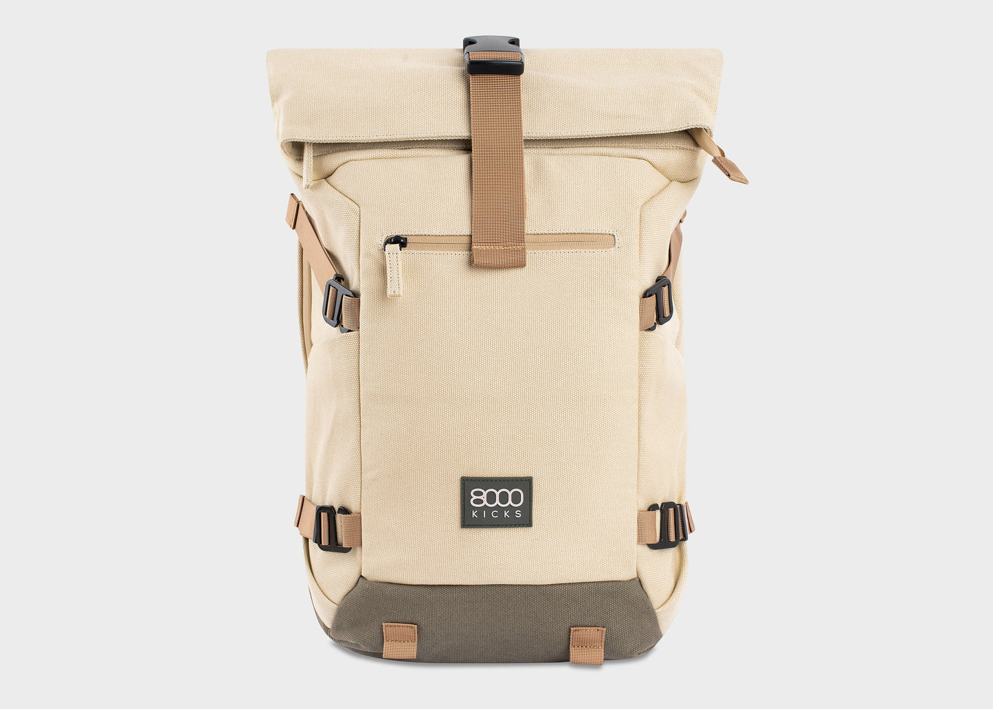 Nomad Hemp Rolltop Backpack - The 3-in-1 expandable hemp backpack for nomads