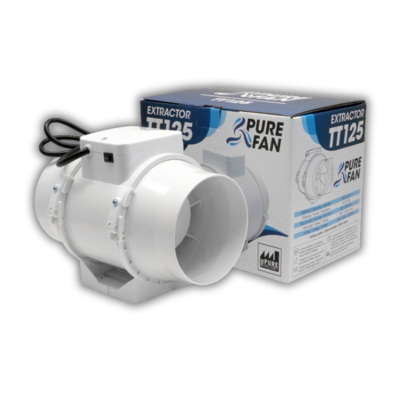 Extrator Pure Fan TT125 Pure Factory