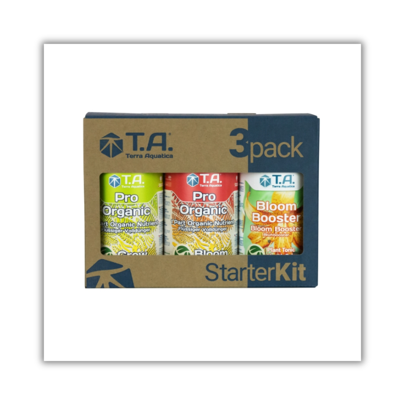 Kit Starter Pro Organic &amp; Bloom Booster - Terra Aquatica